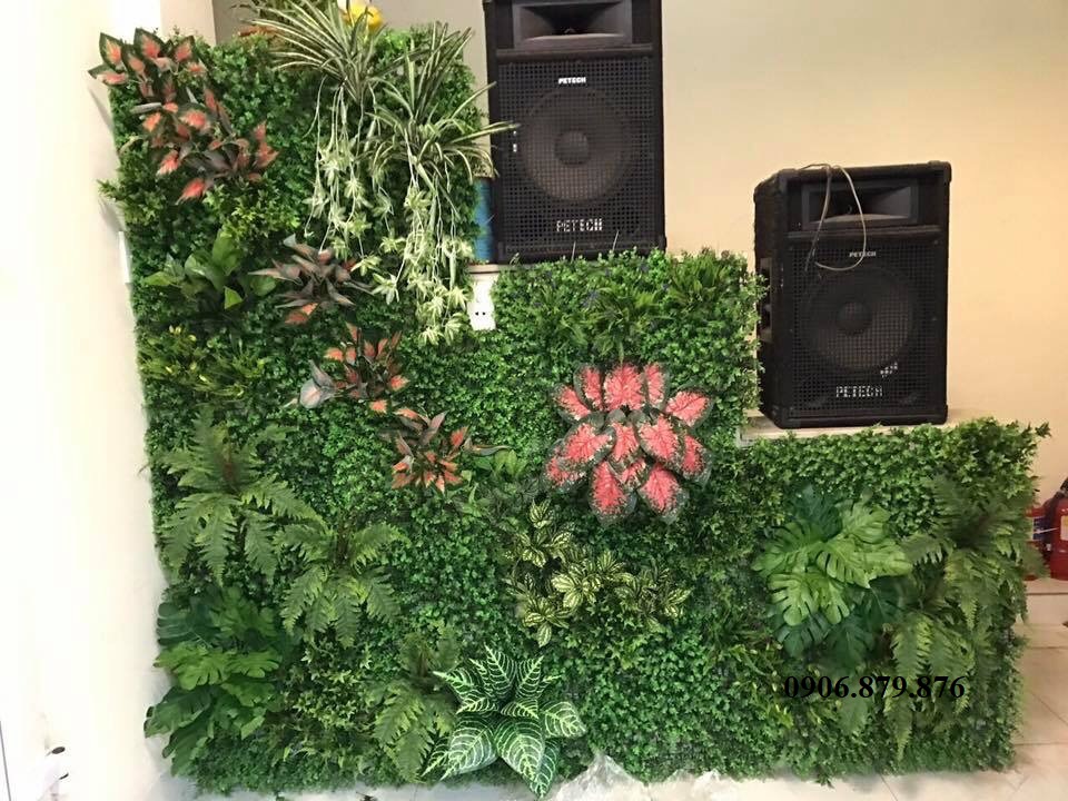 Hướng dẫn thi công tường cây giả tại nhà, cách thi công tường cây giả nhanh tại tp hcm