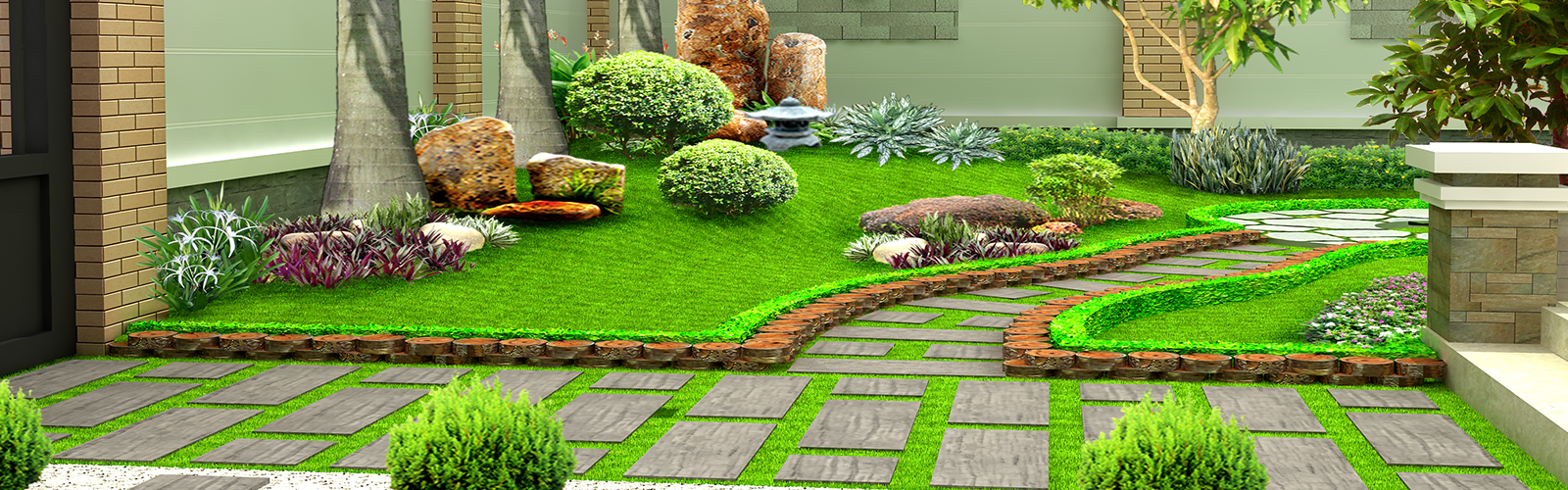 Cỏ nhân tạo trang trí